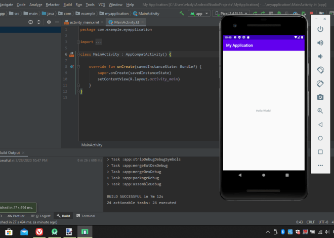 Подключение планшета к Android Studio для отладки приложений