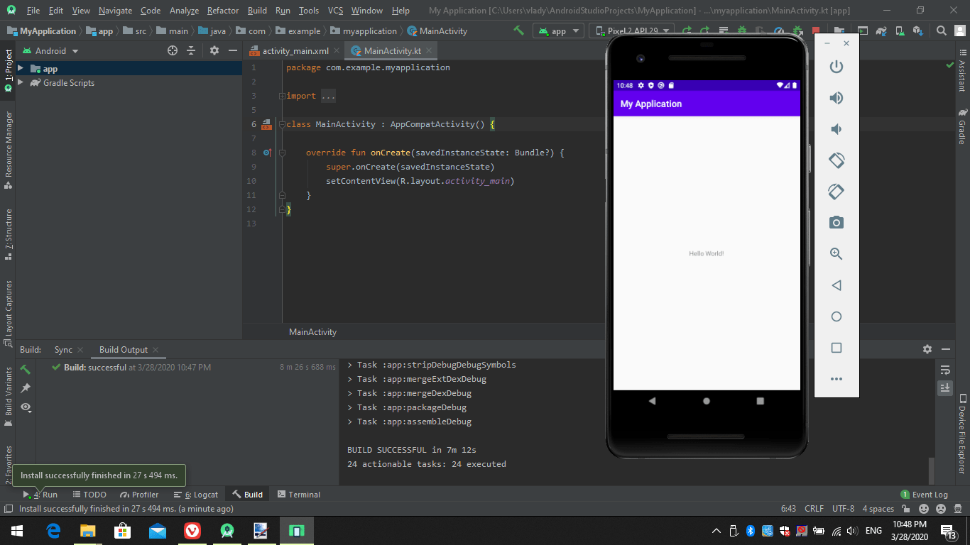 Подключение планшета к Android Studio для отладки приложений