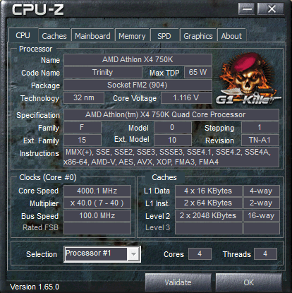 Выбор видеокарты для AMD Athlon X4 750K
