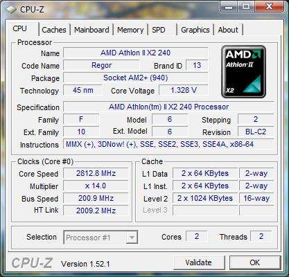 Выбор видеокарты для процессора AMD Athlon II X2 240